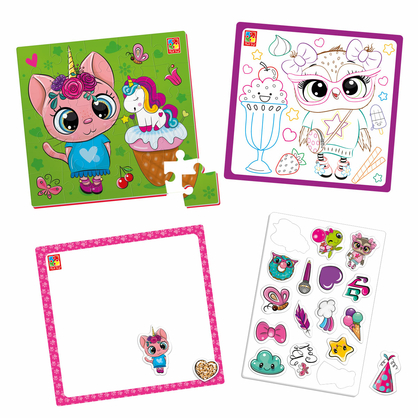 Фото, Видеообзоры набір для творчості vladi toys 4 в 1. солодкі розваги. vt4210-14