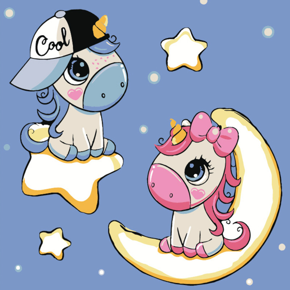 Фото, Видеообзоры картина за номерами strateg нічна прогулянка  розміром 20х20 см (hh5125)