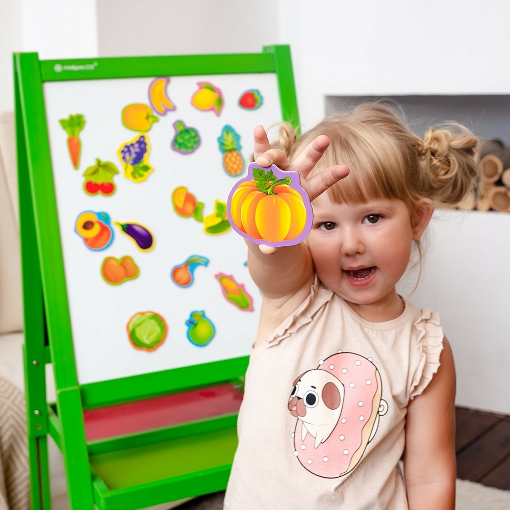 Фото, Видеообзоры набір магнітів «овочі та фрукти» vt3106-28