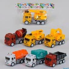 Спецтехніка JW567-012 (360/2), 6видів, інерція, в пакеті