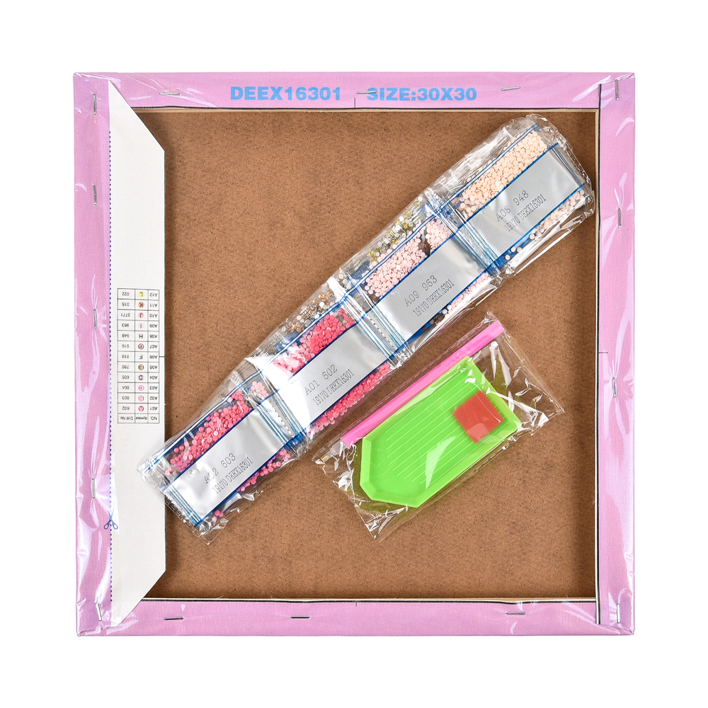 Фото, Видеообзоры алмазна мозаїка strateg преміум магія чорного кота розміром 30х30 см не повна викладка (deex16279)