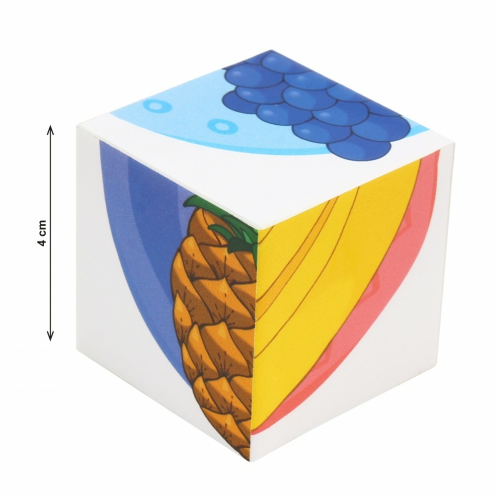 Фото, Видеообзоры іграшка кубики "фрукти технок", арт.1332