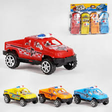 Набір машин 930-29С (288/2) 4штуки, інерція, у пакеті Набір машин 930-29С (288/2) 4штуки, інерція, у пакеті