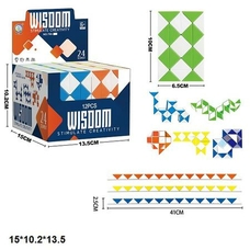 Змійка Рубіка 750-287 4кол. 12шт.в кор.15*10.2*13.5/32/384/