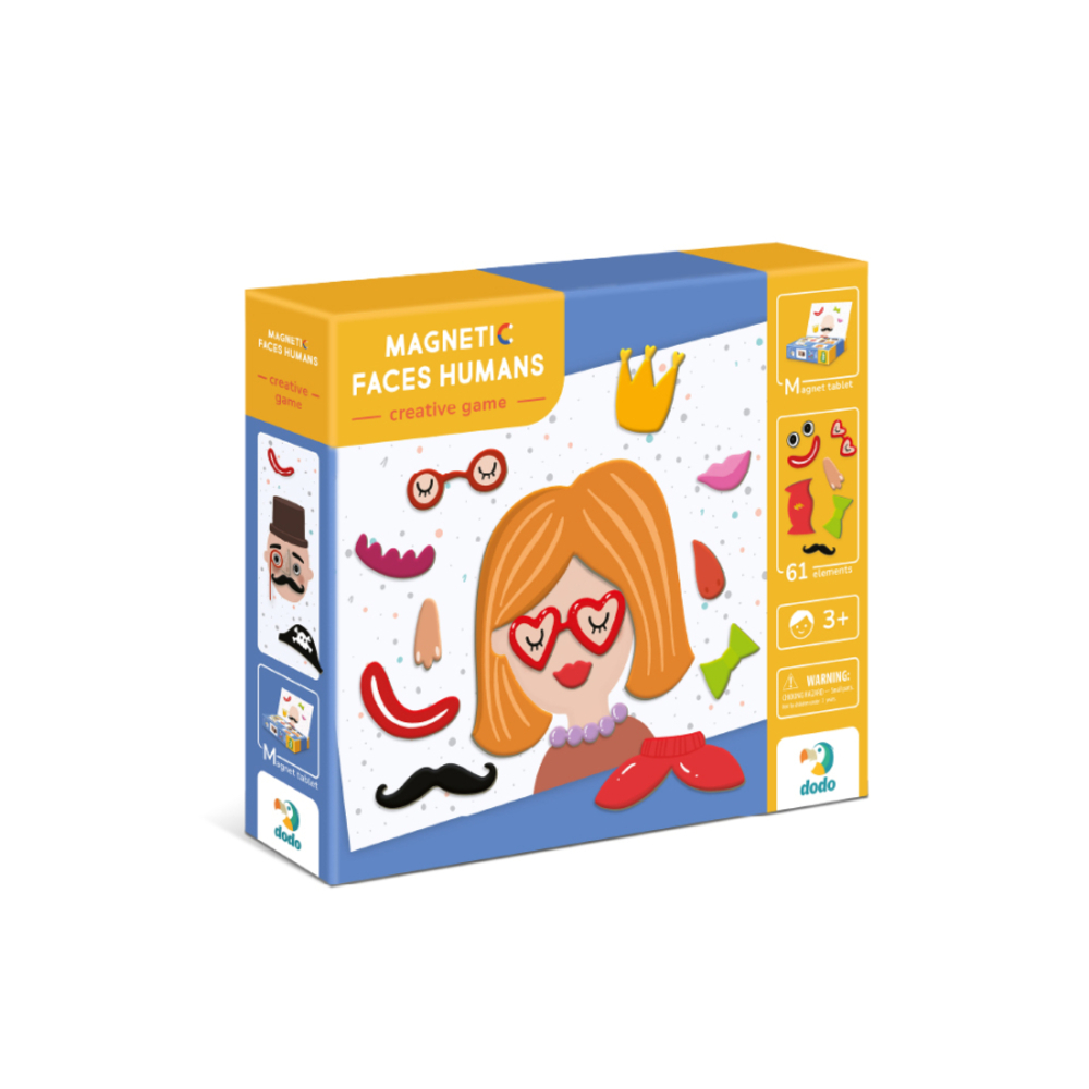Фото, Відеоогляди розвиваюча гра dodo магнітні обличчя