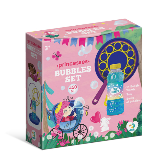Набір мильних бульбашок Dodo Принцеси 450 мл
