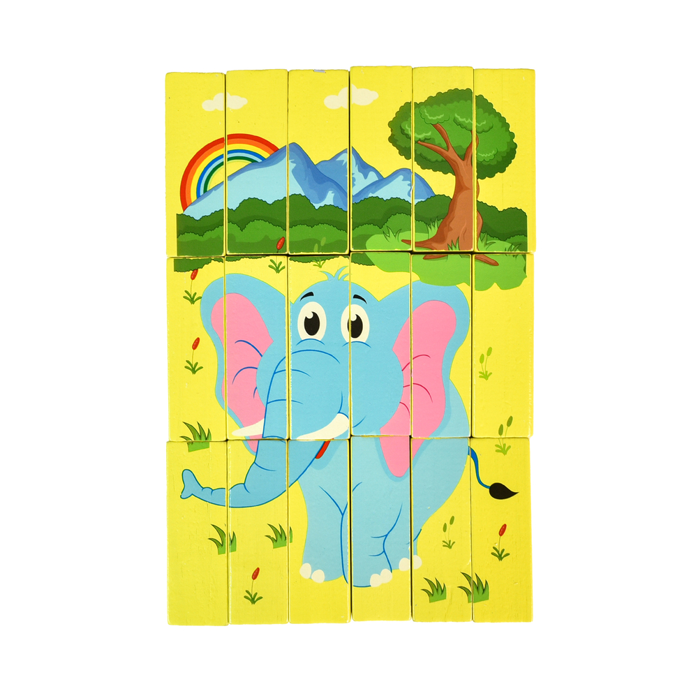 Фото, Видеообзоры дерев'яна джанга-пазл multifunctional puzzle jenga strateg (30980)