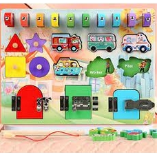 Бізіборд С63996 (30) сортер транспорт, кольори, магнітна гра, цифри, форми, дверцята з замочками Бізіборд С63996 (30) сортер транспорт, кольори, магнітна гра, цифри, форми, дверцята з замочками