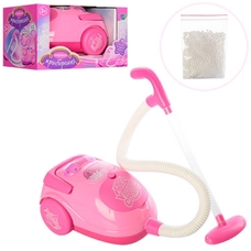 Пилосос 1538 (36шт) 19-11-14см,звук,свет,шланг65см,пеноплат.шарики,на бат-ке,в кор-ке,24-14,5-14см