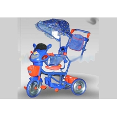 Велосипед 204 (2 шт) трехколісний з дашком