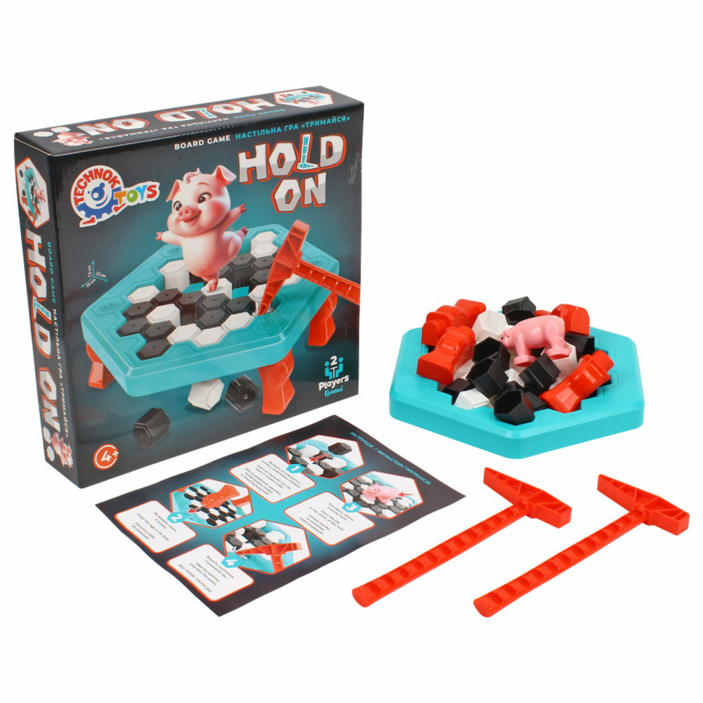 Фото, Відеоогляди настільна гра "тримайся малюк технок", арт.1324