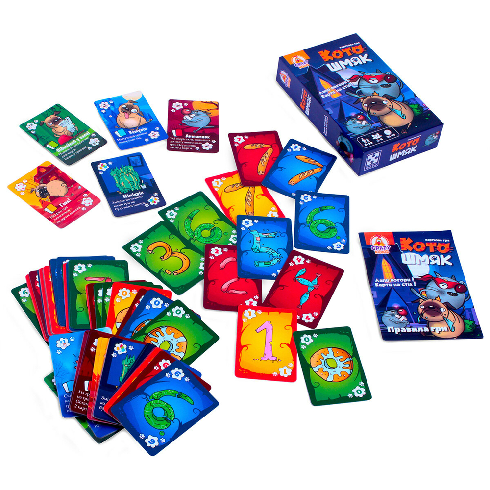 Фото, Відеоогляди гра настільна vladi toys розважальна. котошмяк. vt8077-01