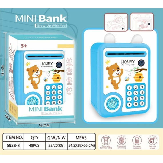 Іграшка скарбничка-сейф 