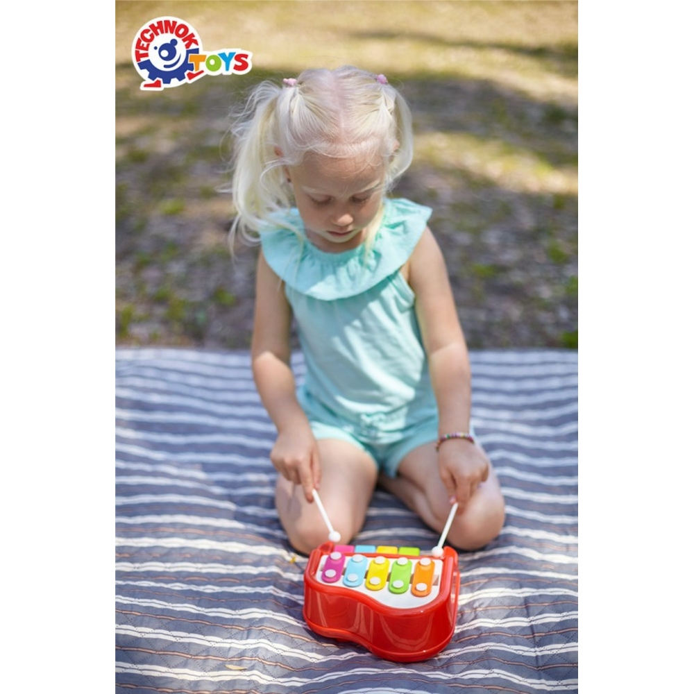 Фото, Видеообзоры іграшка "ксилофон - фортепіано технок", арт.8201