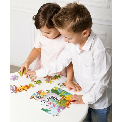 Фото, Відеоогляди м'які пазли а4 «зоопарк» vt1102-33