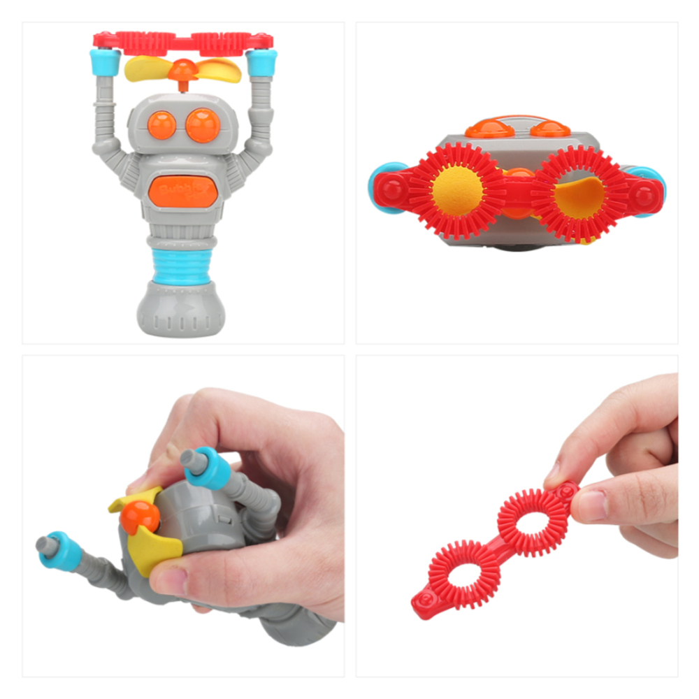 Фото, Відеоогляди мильні бульбашки bubble fun робот 60 мл