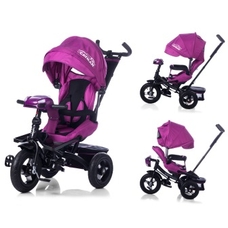 Велосипед триколісний TILLY CAYMAN T-381/2 Фиолетовый лен /1/