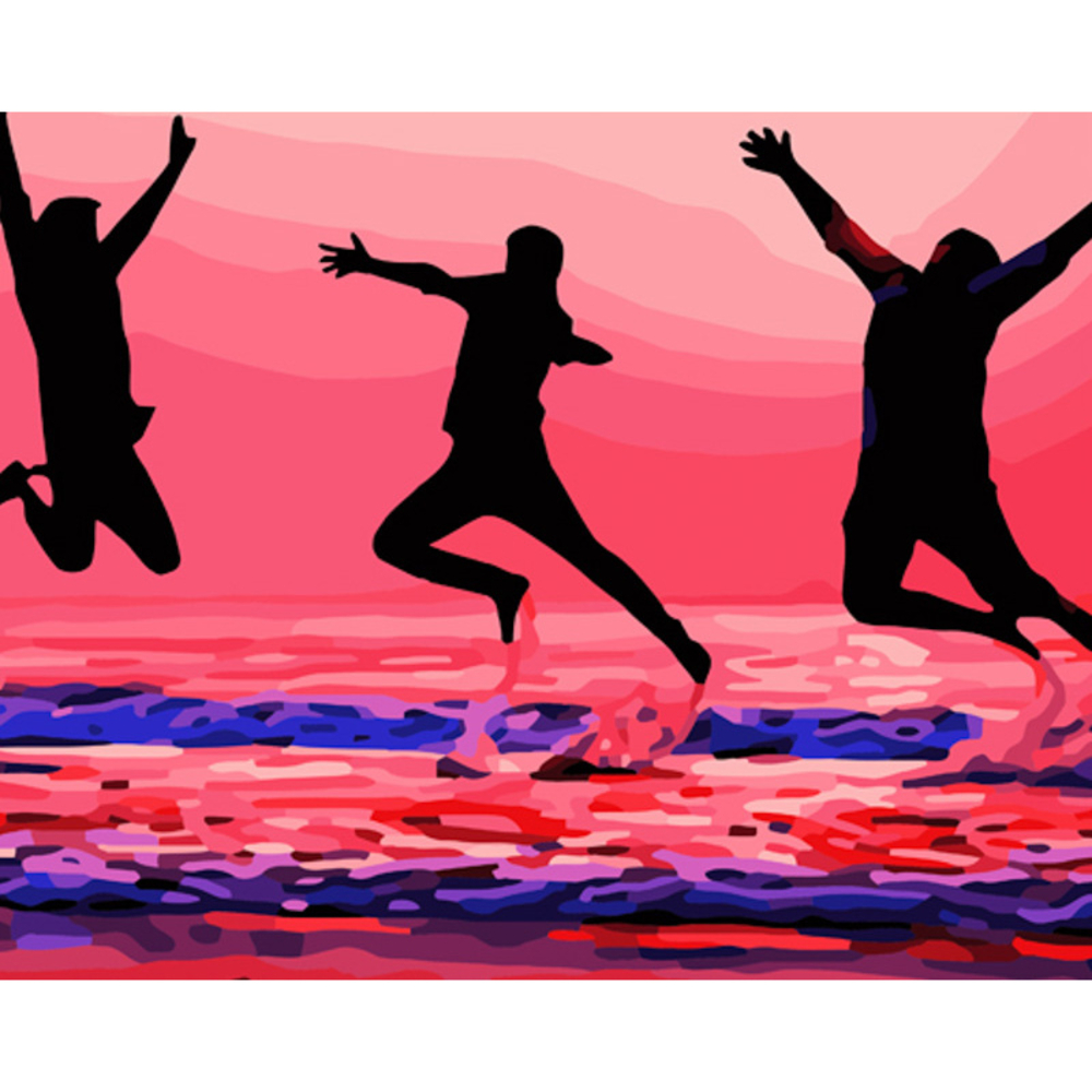 Фото, Відеоогляди картина за номерами strateg преміум морський відпочинок розміром 40х50 см (gs819)