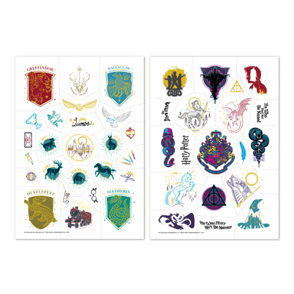 Фото, Відеоогляди набір дитячих тимчасових татуювань dodo harry potter символи
