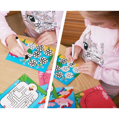 Фото, Видеообзоры гра з маркером «пиши та витирай. єдинороги» vt5010-17