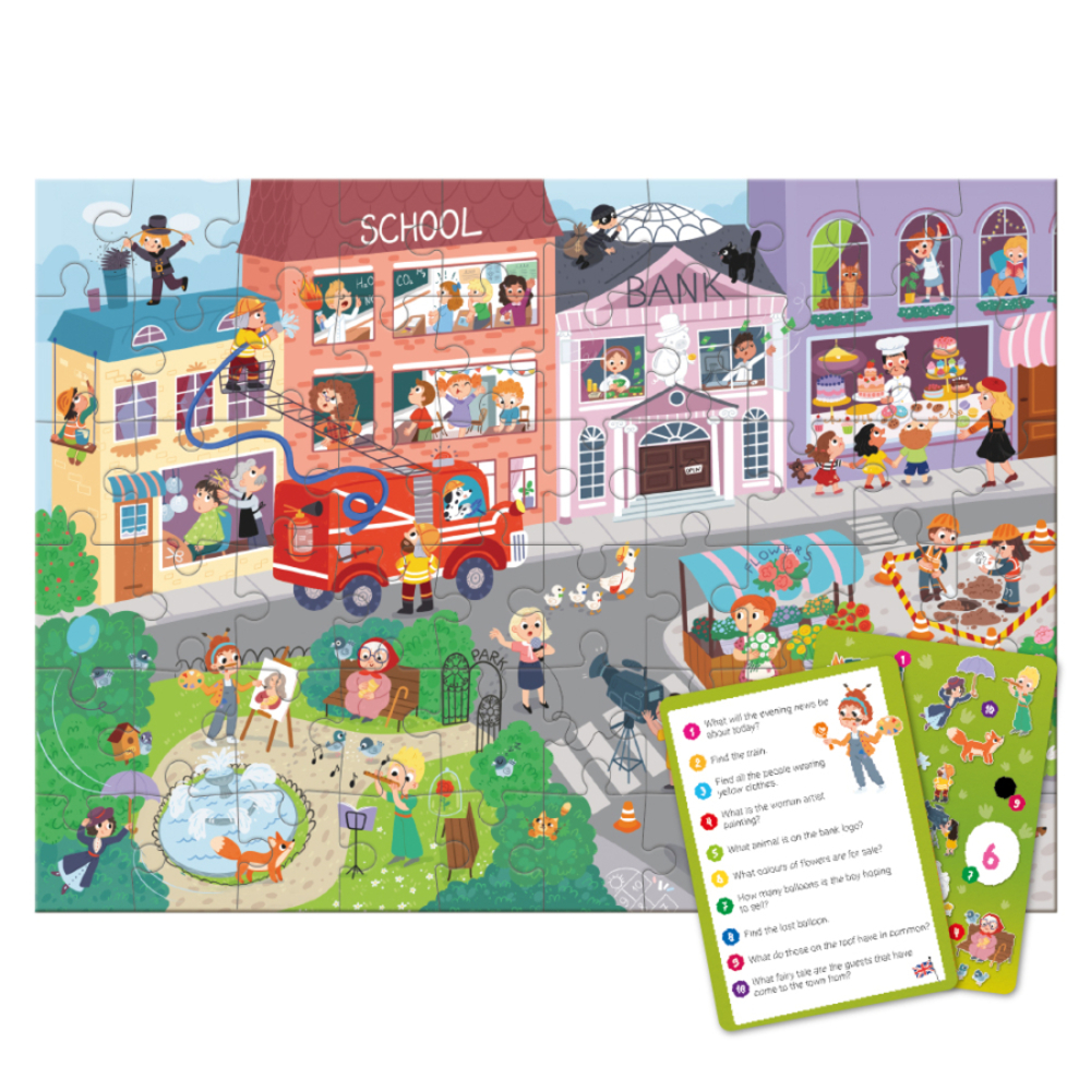 Фото, Відеоогляди віммельпазл dodo містечко професій