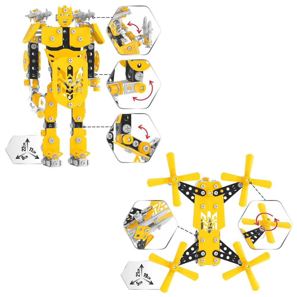Фото, Відеоогляди іграшка "конструктор металевий технок", арт.0136
