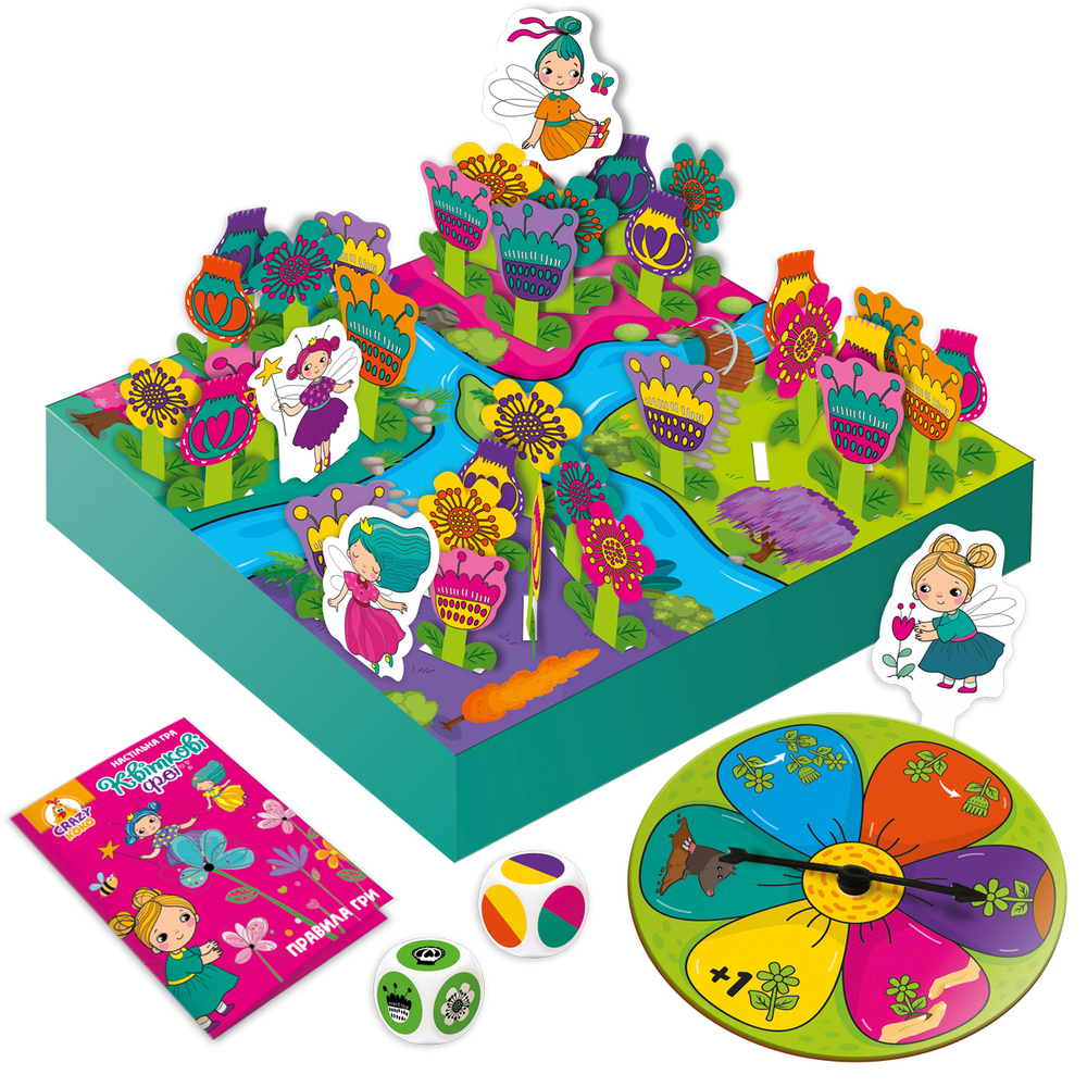 Фото, Видеообзоры гра настільна vladi toys розважальна. квіткові феї. vt8055-34
