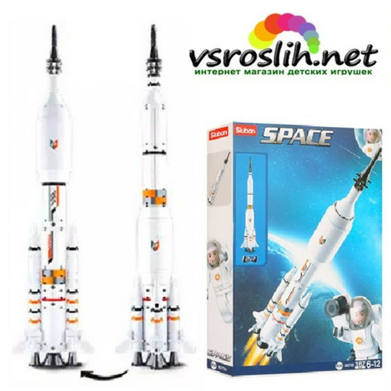 Конструктор SLUBAN Космічна ракета C31001W