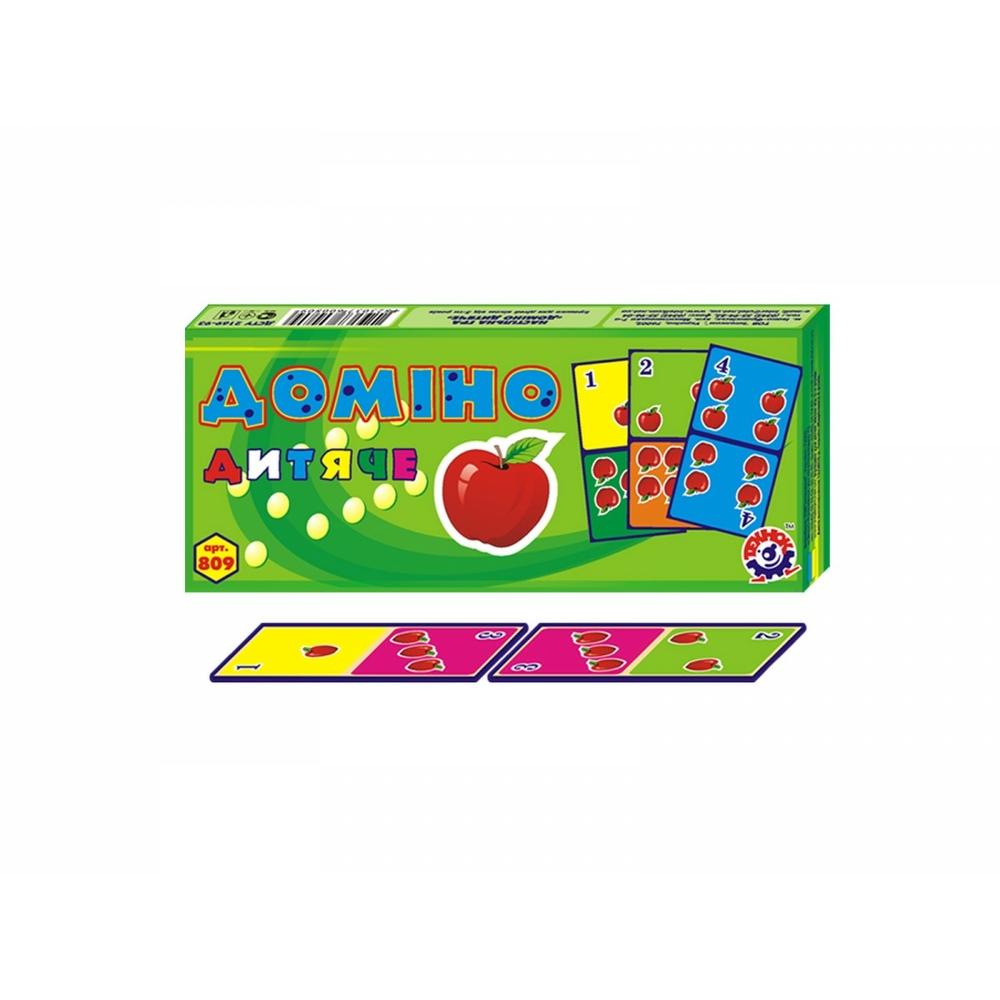 Фото, Видеообзоры домiно "дитяче технок", арт.0809