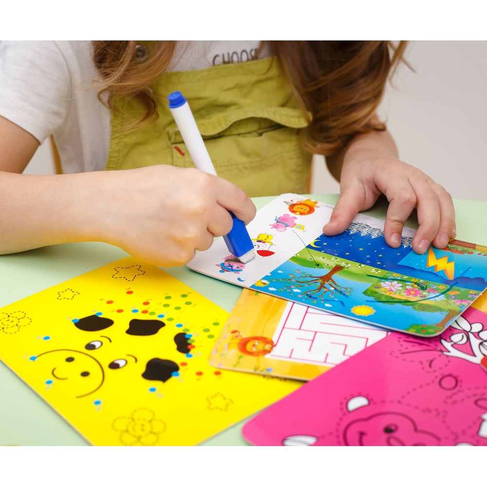 Фото, Видеообзоры гра настільна «пиши та витирай. зоопарк» vt5010-20