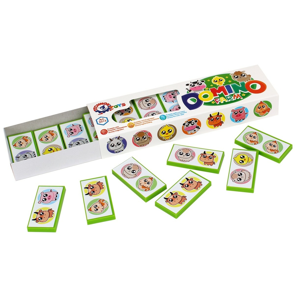 Фото, Видеообзоры доміно "ферма технок", арт.3312