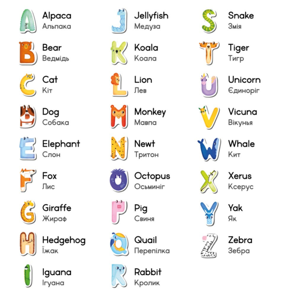 Фото, Відеоогляди магнітна гра dodo моя перша англiйська магнiтна абетка