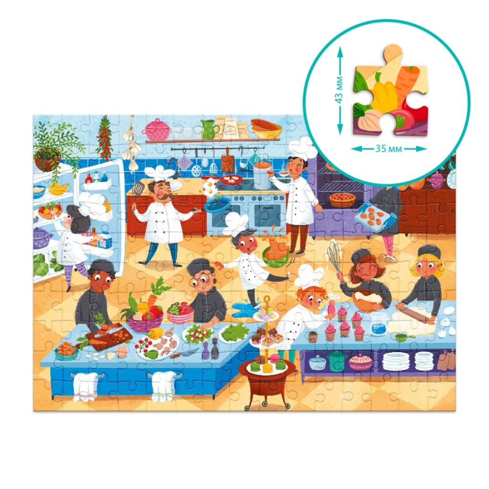 Фото, Видеообзоры пазл dodo професії повар