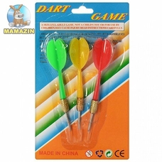 Дротики М 3005 (72шт)зшт на листі 11-19-2,5см