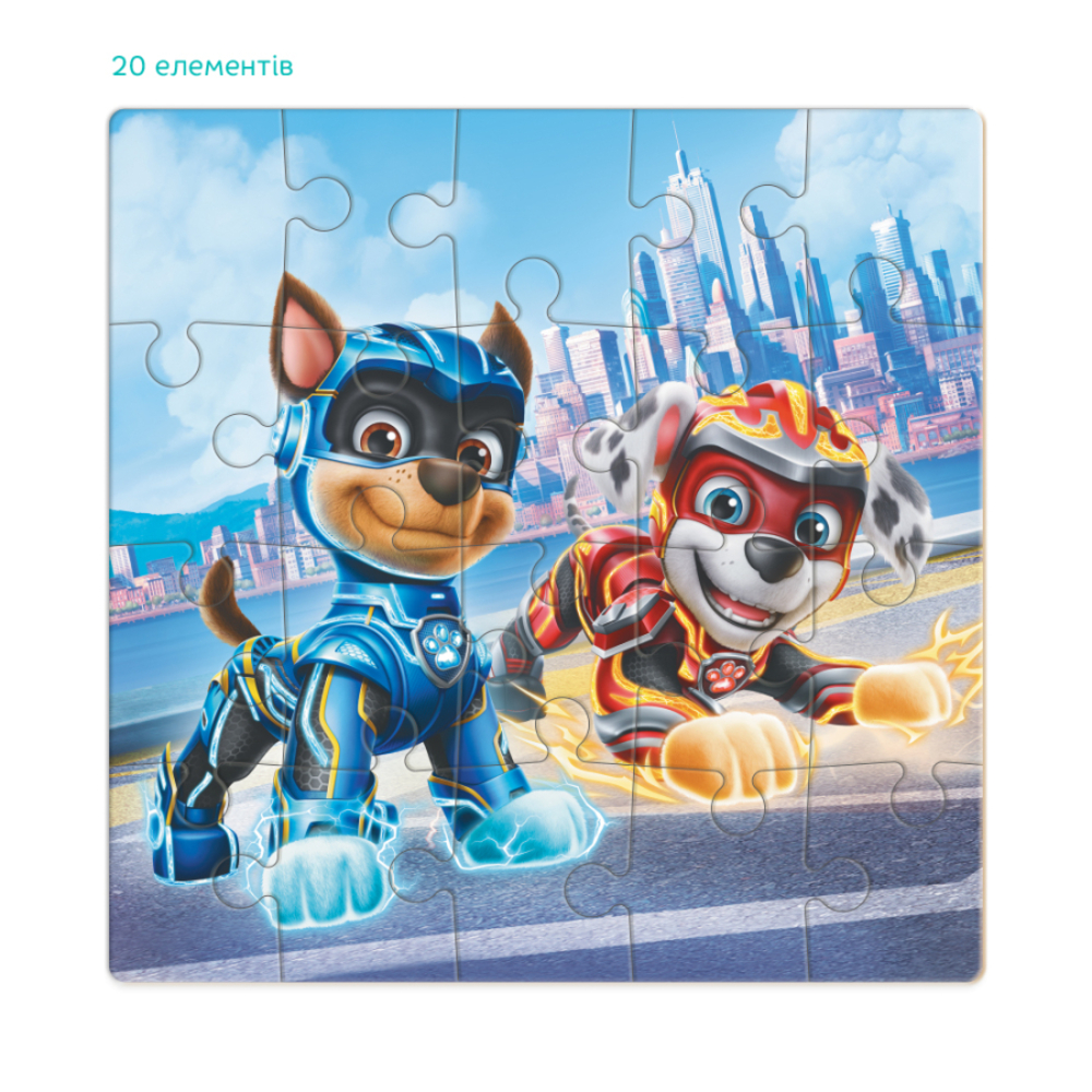 Фото, Відеоогляди пазл dodo paw patrol progressive гонщик і маршал