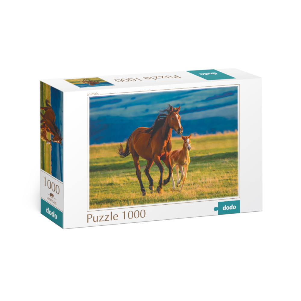 Фото, Відеоогляди пазл dodo виховання маленького лошати