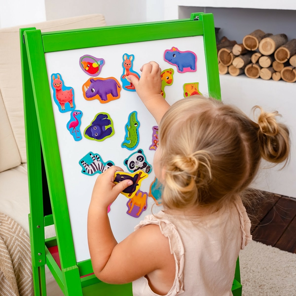 Фото, Відеоогляди набір магнітів «зоопарк» vt3106-25