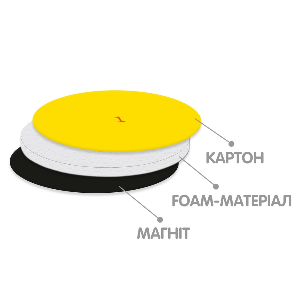 Фото, Відеоогляди демонстраційний магнітний набір «дроби. танграм» vt5555-03