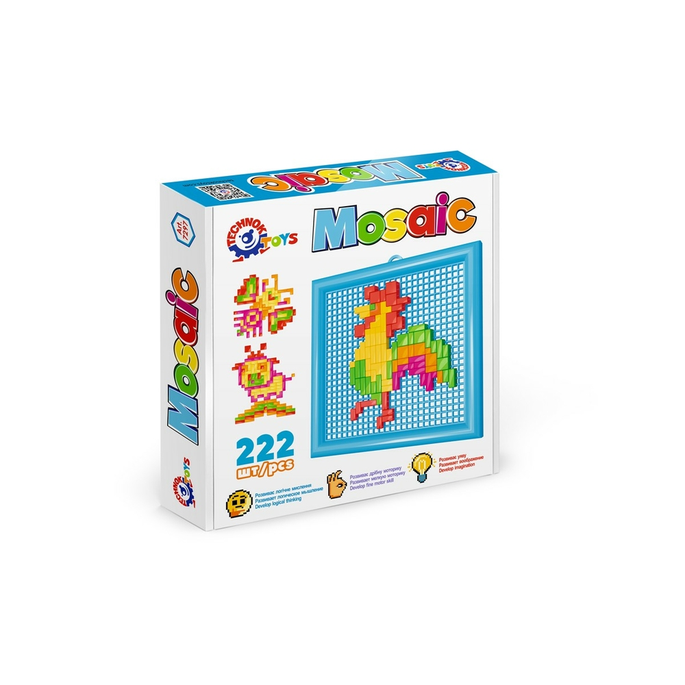 Фото, Відеоогляди іграшка "мозаїка технок", арт.7297