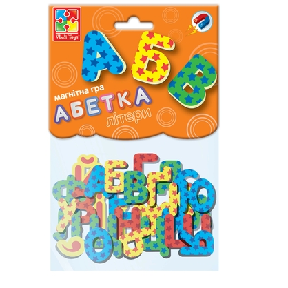 Фото, Відеоогляди гра магнітна «абетка» vt5900-02