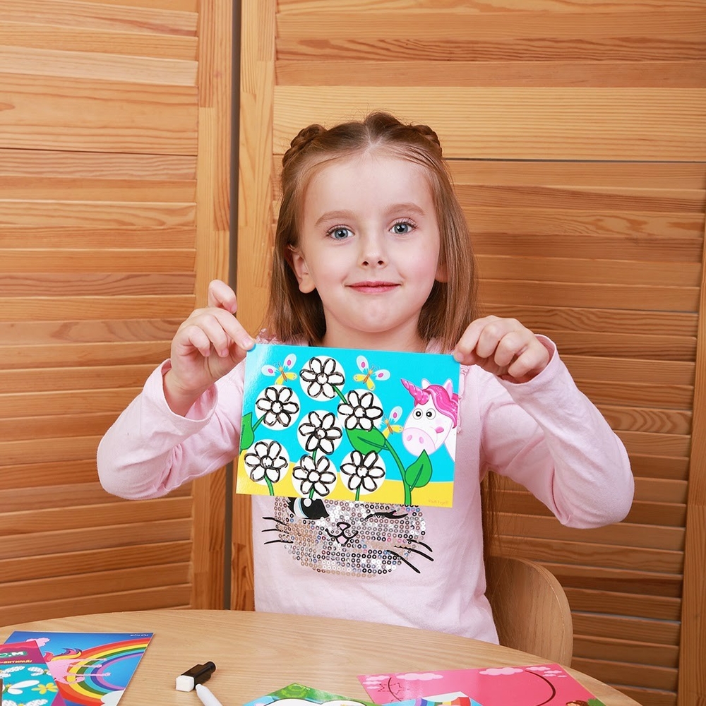 Фото, Видеообзоры гра з маркером «пиши та витирай. єдинороги» vt5010-17