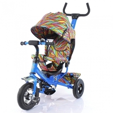 Велосипед триколісний TILLY Trike T-351-2 ГОЛУБОЙ з надувними колесами / 1 /