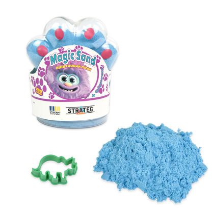 Фото, Видеообзоры кінетичний пісок magic sand strateg 0,250 кг (39407)