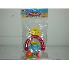 Погремушка 6358 EFM (312шт) подвеска, в кульке, 34см