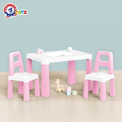 Фото, Відеоогляди дитячий стіл з двома стільцями техноk, арт.0457