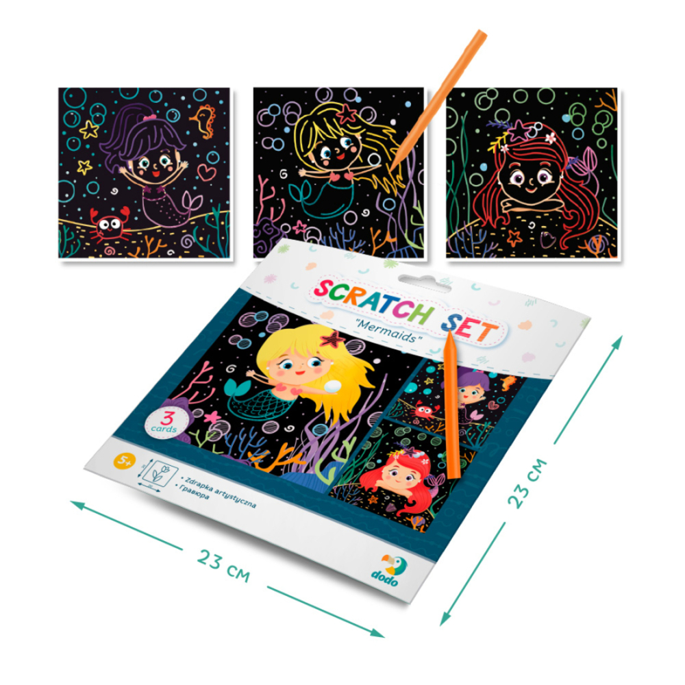 Фото, Відеоогляди набір гравюр dodo русалки