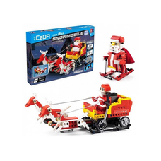 Santa Snowmobile C51034W