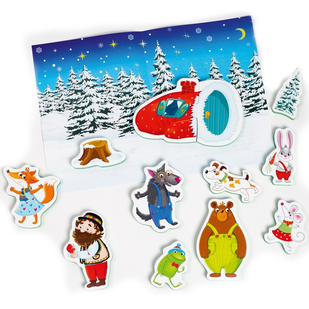 Фото, Видеообзоры магнітний театр "рукавичка" vt3206-28