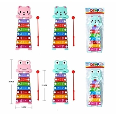 Ксилофон 668-58/59 котик жабка в кульку /288/