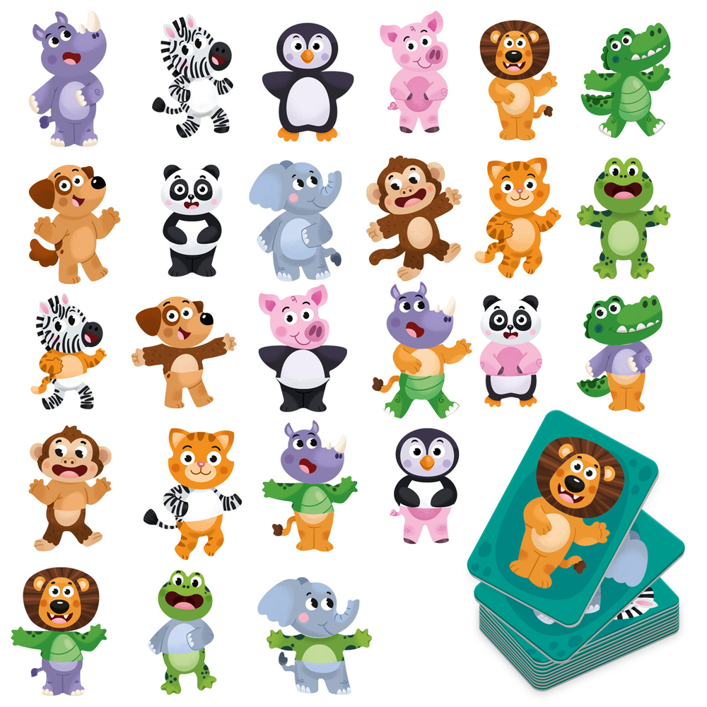 Фото, Видеообзоры гра настільна roter käfer магнітна. веселі звірята зоопарку. rk2030-06